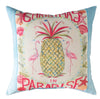 Throw Pillow – Holiday Beach Theme – Christmas in Paradise, 18"x18"