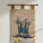 Texas Bluebonnet Wall Tapestry