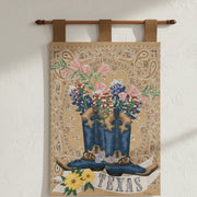Texas Bluebonnet Wall Tapestry