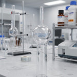 Drying Tube Laboratory Glassware 5" H Straight Moisture Control Tube by GSC International Inc.
