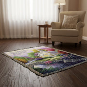 Scenic Country Church Cotton Throw – 50x60 Inch Decorative Blanket