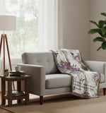 Whisper Wings Spanish 50x60 Inch Tapestry Throw – Woven Inspirational Design by Manual Woodworkers