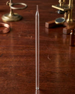 Friction Rod Pack Glass Hollow 12"H Rods Set of 10 – Sealed End for Classroom Science Experiments by GSC International Inc.