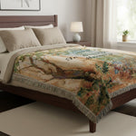 Sympathy Gift Cotton Throw – In Loving Memory Gate Woven Blanket