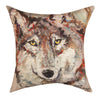 Wolf Head 18" Climaweave Outdoor Pillow