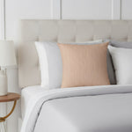 Color Splash Neutral 18x18 Inch Climaweave Pillow – 100% Polyester Accent by Manual Woodworkers