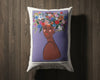 Les Fleurs Flower Accent Pillow