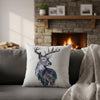 Whispers of the Wild 18" Reversible Deer Outdoor Pillow