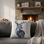 Whispers of the Wild 18" Durable Polyester Pillow by Manual Woodworkers