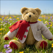 Christmas Teddy Bear with Coat – 14