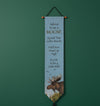 Cabin Wall Hanging Bell Pull