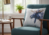 Nature-Inspired Whispers of the Wild Moose 18" Pillow