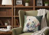 Dog Lover’s Yellow Lab 18" Climaweave Accent Pillow