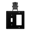 Black Iron Lakehouse Switch Wall Plate