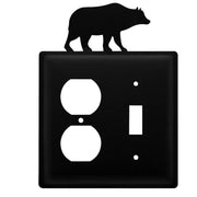 Rustic Cabin Combination Outlet Switch Cover
