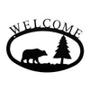 Bear & Pine Welcome Wall Sign