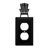 Adirondack Chair Outlet Cover Rustic Metal Wall Plate