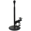 Moose Paper Towel Stand Countertop Holder Rustic Kitchen