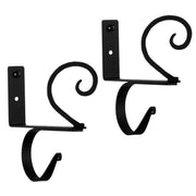 Rustic Farmhouse Scroll Wall Brackets for Shelves
