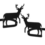 Rustic Deer Curtain Tie Backs – 5 1/4