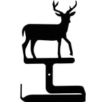 Cabin Style Deer Wall Mount Toilet Paper Holder