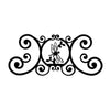 Classic Iron Wall Decor – Dragonfly Plaque – 11" Height – Decorative Home Accent – by Village Wrought Iron Inc.