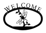 Small Metal Welcome Sign