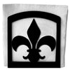 Fleur de Lis Napkin Holder – Decorative Tabletop Organizer