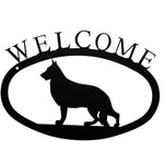 Dog Welcome Porch Wall Plaque