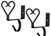 Farmhouse Curtain Rod Shelf Brackets – 7 1/2