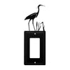 Single GFI Wall Cover – Heron Wrought Iron Design