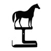 Rustic Horse Wrought Iron Toilet Tissue Holder