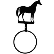 Ranch Style Horse Wall Mount Towel Ring