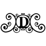 Decorative Outdoor House Letter – Metal D – 11