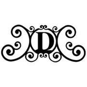 Decorative Outdoor House Letter – Metal D – 11