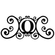 Farmhouse Style Letter O Entryway Wall Plaque