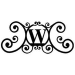 Farmhouse Style Letter W Entryway Wall Plaque