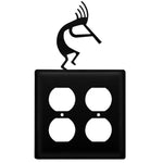 Southwest Kokopelli Double Duplex Outlet Cover