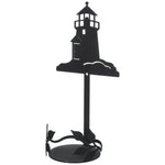 Coastal Lighthouse Candle Holder Wall Sconce Iron Decor