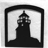 Lighthouse Freestanding Napkin Holder Black Wrought Iron Table Organizer