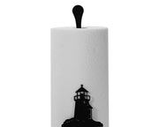 Cabin Style Lighthouse Paper Towel Stand for Countertop