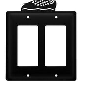 Decorative Wall Outlet Cover – Loon Iron Design – 8