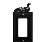 Single GFI Wall Cover – Loon Wrought Iron Design