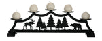 Indoor Mantel Candle Holder for 3-Inch Pillars