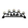 Moose Style Pillar Candle Holder – Holds 5 Candles