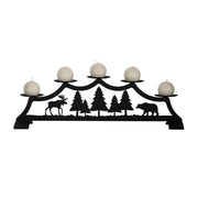 Moose Style Pillar Candle Holder – Holds 5 Candles