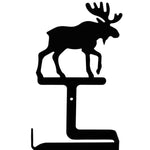 Cabin Style Moose Wall Mount Toilet Paper Holder