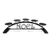 Noel Tabletop Pillar Candle Holder – Holds 5 Candles