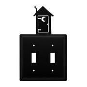 Cabin Style Outhouse Wall Plate – Duplex Switch Cover