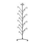 Oxford Mitten & Boot Dryer Stand – Matte Black, 39" H, Holds 8 Pairs, Freestanding Wrought Iron Rack by Village Wrought Iron Inc.